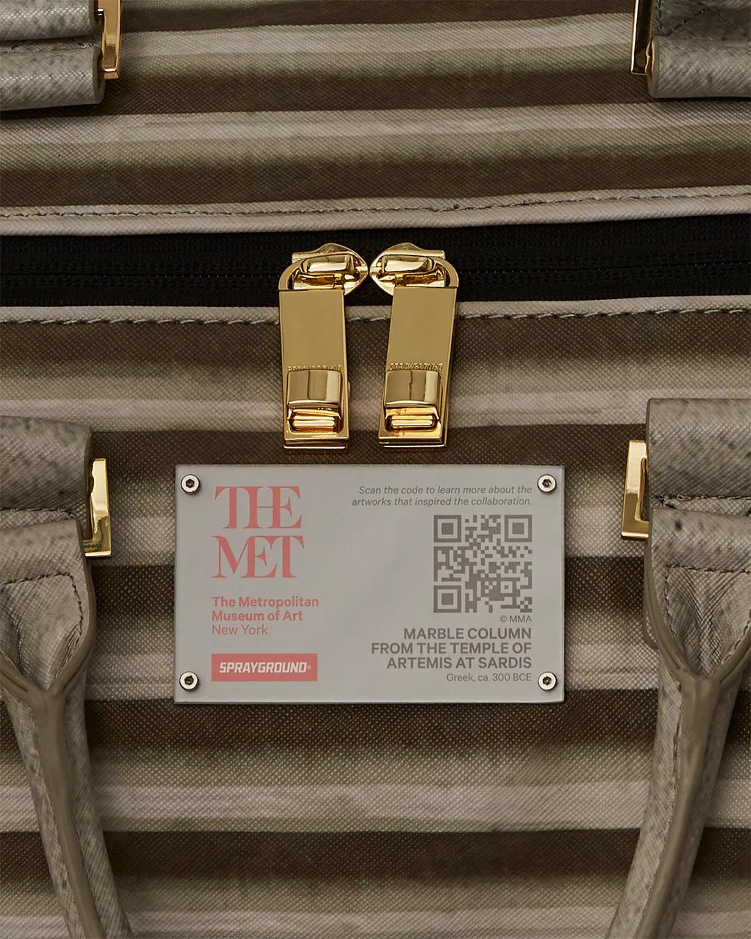 Sprayground Classic | THE MET GREEK TEMPLE OF SARDIS COLUMN DUFFLE
