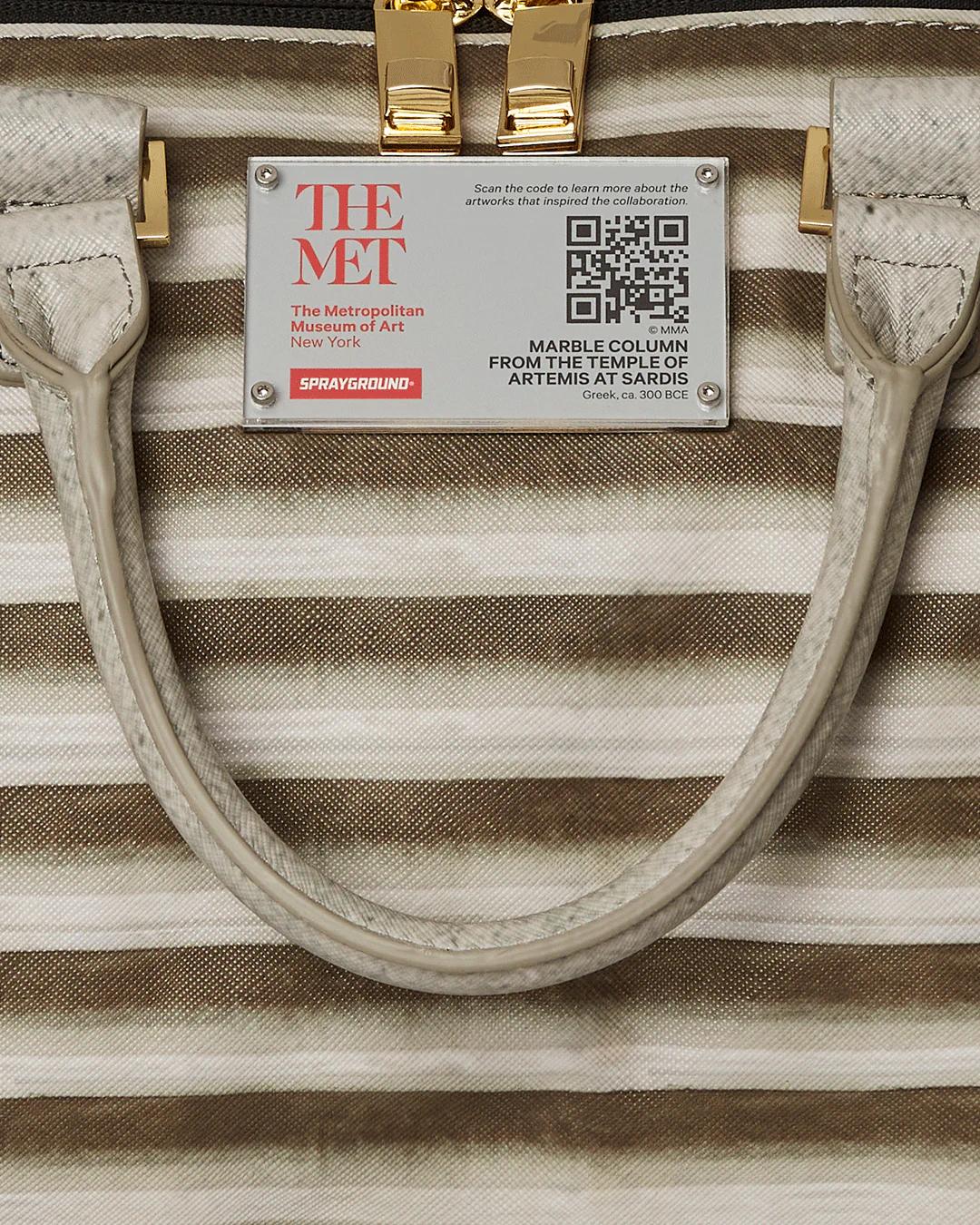 Sprayground Classic | THE MET GREEK TEMPLE OF SARDIS COLUMN DUFFLE