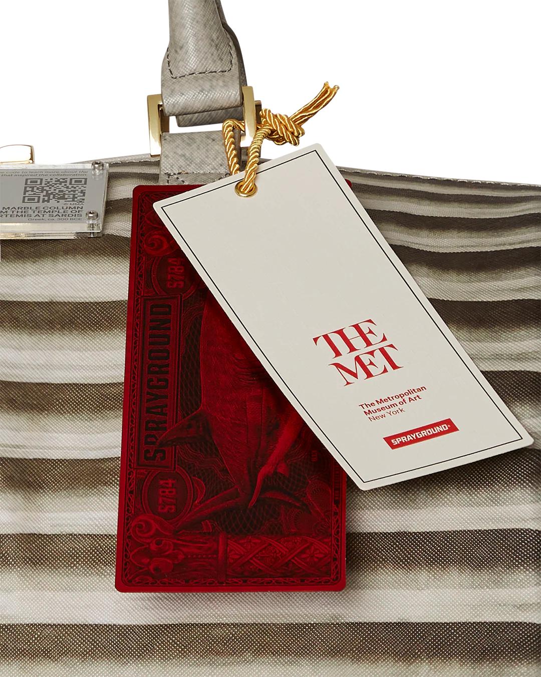 Sprayground Classic | THE MET GREEK TEMPLE OF SARDIS COLUMN DUFFLE