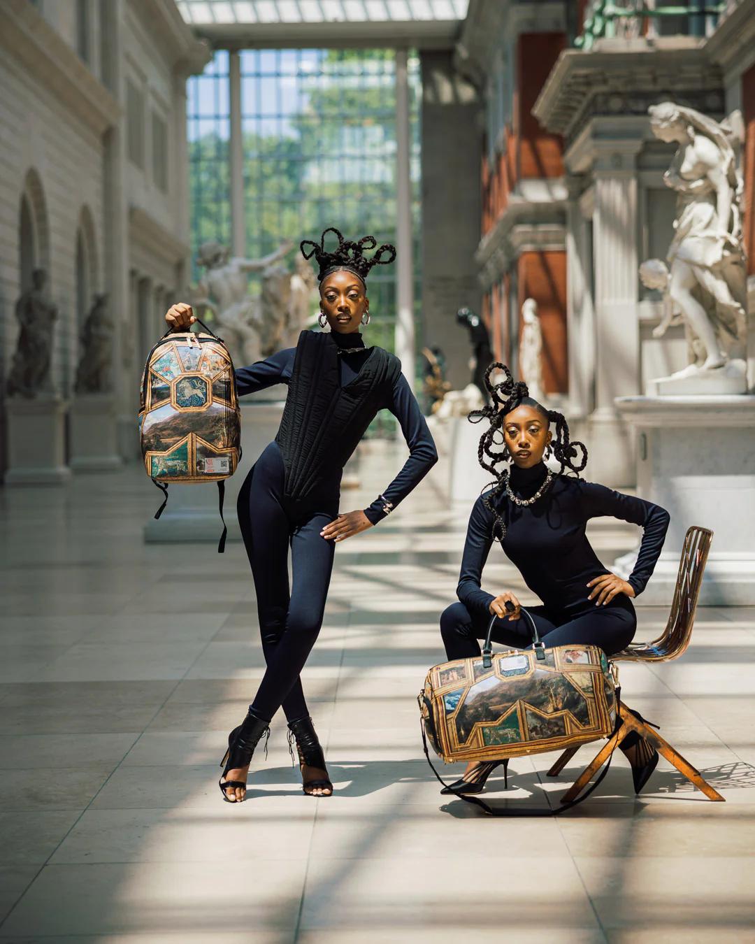 Sprayground Essential | THE MET MASTERPIECES DUFFLE