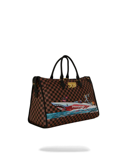 Sprayground Trending | THE 305 SPEEDBOAT GETAWAY PYRAMID DUFFLE