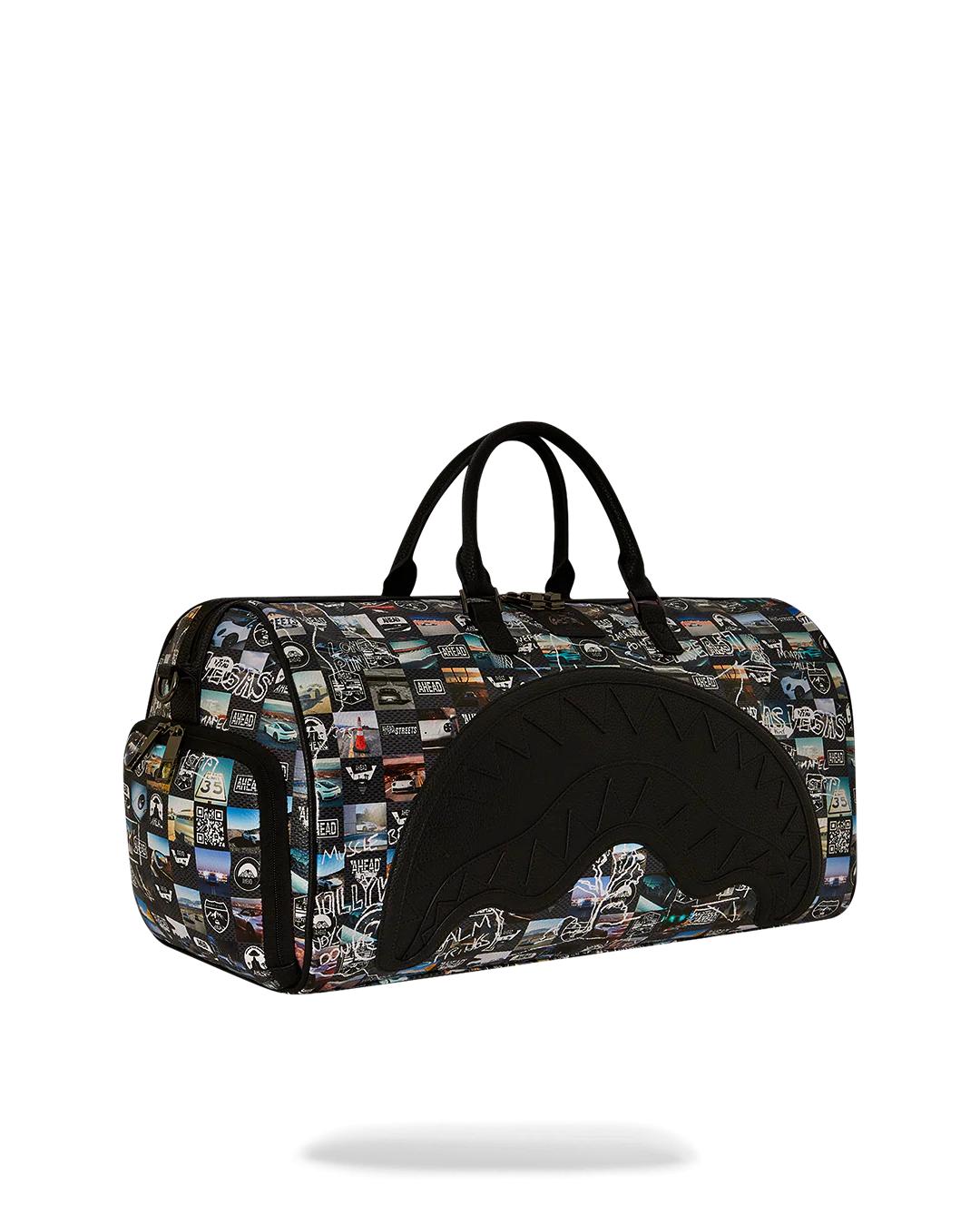 Sprayground Best Seller | PORSCHE AHEAD COLLAB DUFFLE - LIMITED EDITION