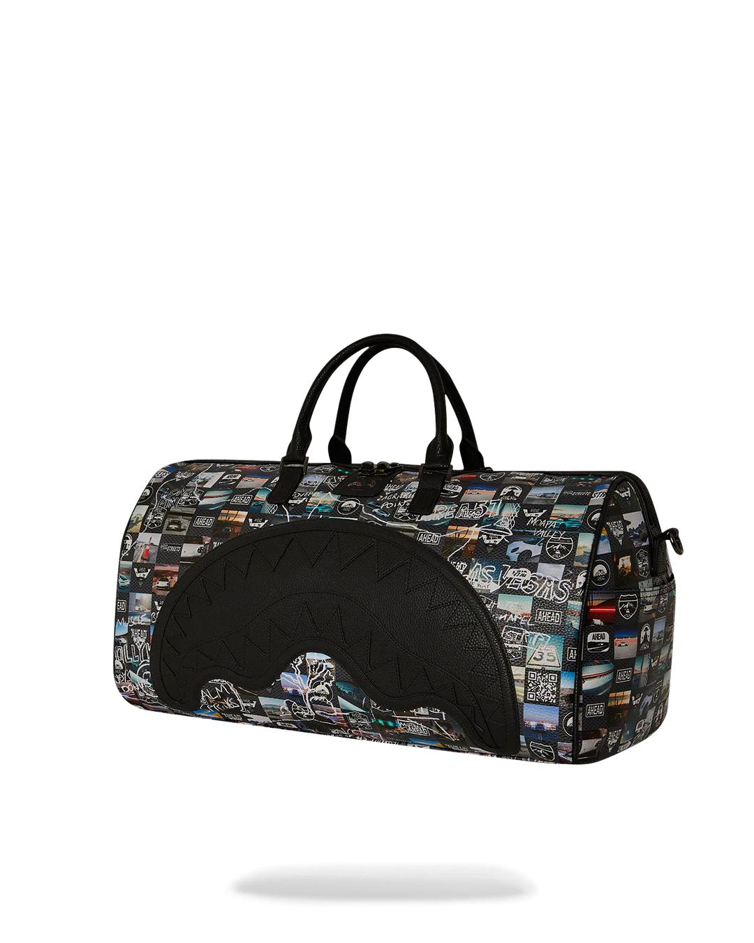 Sprayground Best Seller | PORSCHE AHEAD COLLAB DUFFLE - LIMITED EDITION