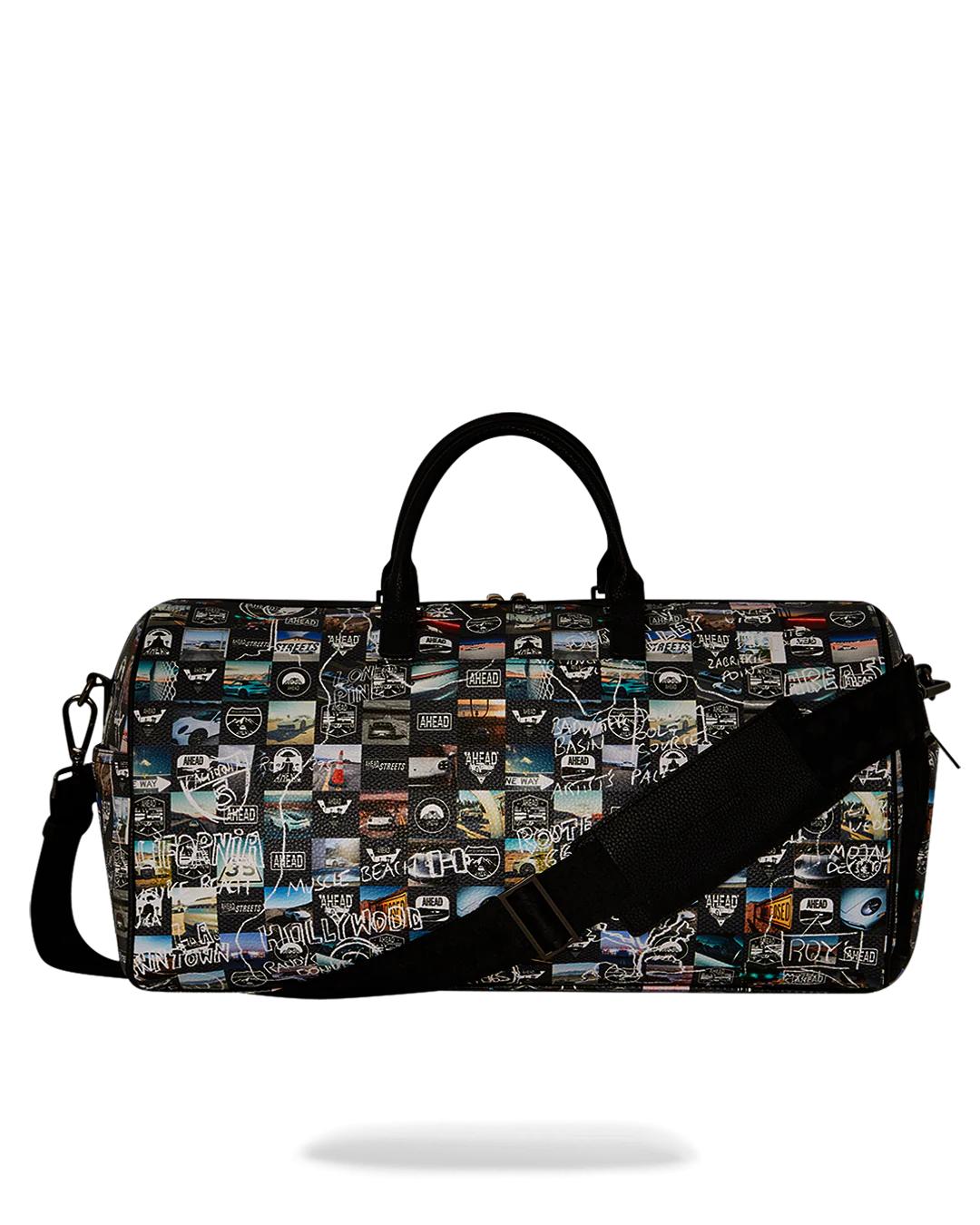 Sprayground Best Seller | PORSCHE AHEAD COLLAB DUFFLE - LIMITED EDITION