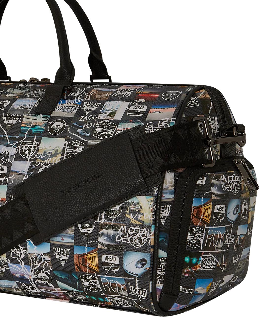 Sprayground Best Seller | PORSCHE AHEAD COLLAB DUFFLE - LIMITED EDITION