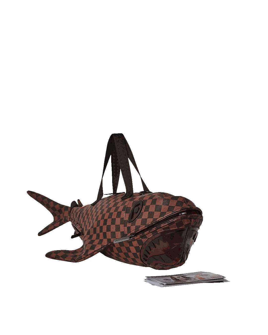 Sprayground Signature | SHARKS IN PARIS CLEAR FOR TAKEOFF SHARK MEDIUM DUFFLE