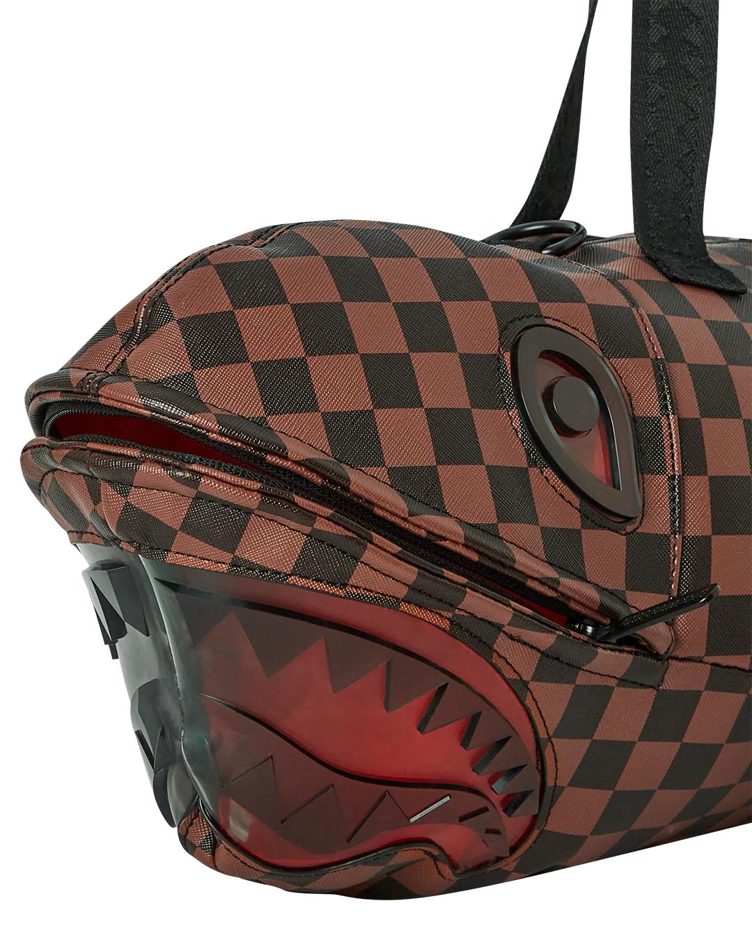 Sprayground Signature | SHARKS IN PARIS CLEAR FOR TAKEOFF SHARK MEDIUM DUFFLE