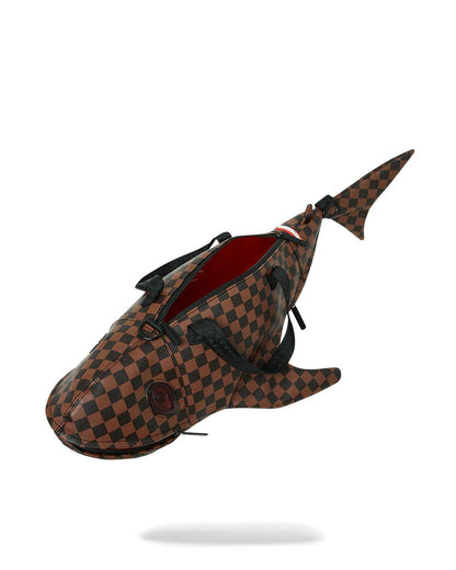 Sprayground Signature | SHARKS IN PARIS CLEAR FOR TAKEOFF SHARK MEDIUM DUFFLE