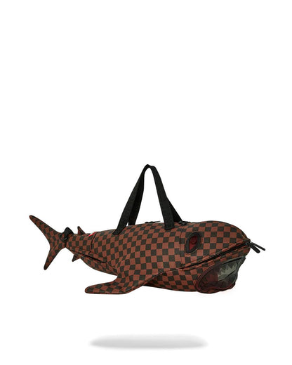 Sprayground Signature | SHARKS IN PARIS CLEAR FOR TAKEOFF SHARK MEDIUM DUFFLE