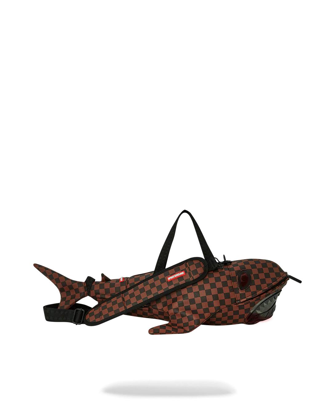 Sprayground Signature | SHARKS IN PARIS CLEAR FOR TAKEOFF SHARK MEDIUM DUFFLE