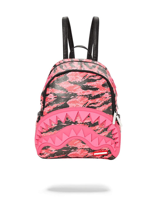 Sprayground Best Seller | PINK TIGER CAMO SHARKMOUTH SAVAGE BACKPACK