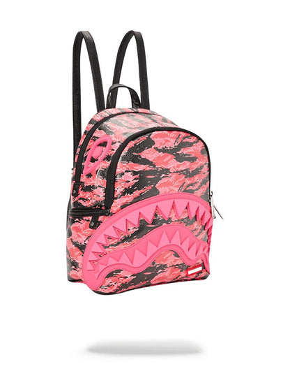 Sprayground Best Seller | PINK TIGER CAMO SHARKMOUTH SAVAGE BACKPACK