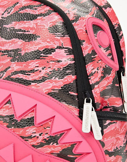 Sprayground Best Seller | PINK TIGER CAMO SHARKMOUTH SAVAGE BACKPACK