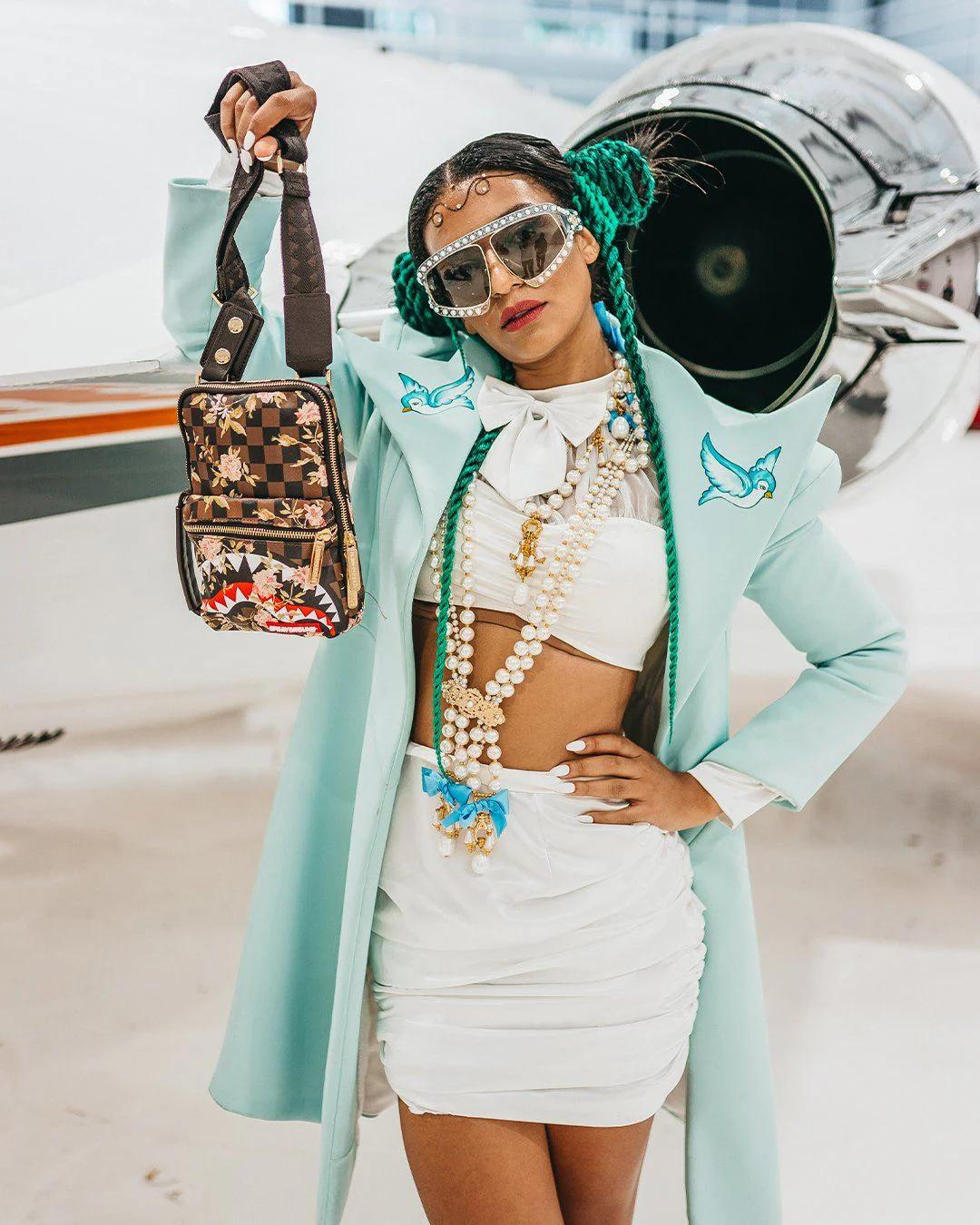 Sprayground New | SHARKFLOWER CROSSBODY SLING