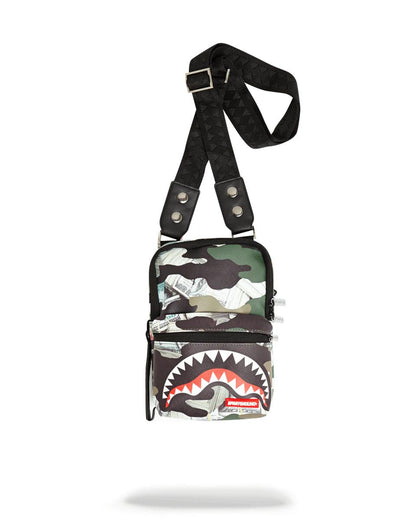 Sprayground Best Seller | CAMO MONEY SHARK SLING