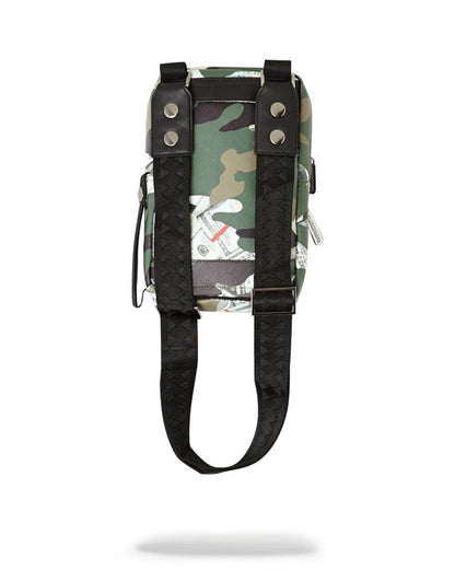 Sprayground Best Seller | CAMO MONEY SHARK SLING