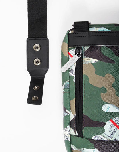 Sprayground Best Seller | CAMO MONEY SHARK SLING