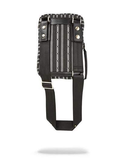Sprayground Recommended | REVERSE BLACK SHARKS IN PARIS SLING