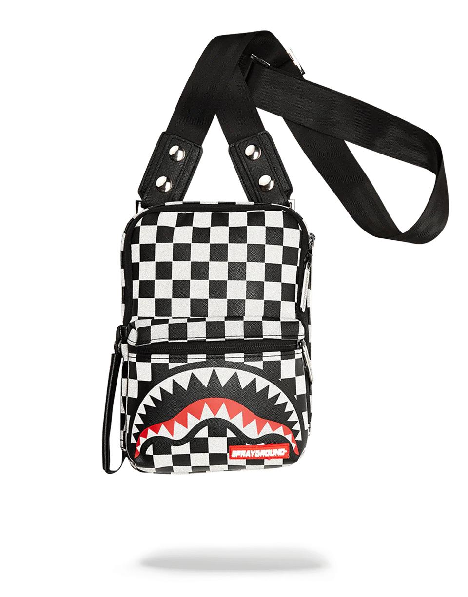 Sprayground Exclusive | REFLECTIVE SHARKS IN PARIS SLING