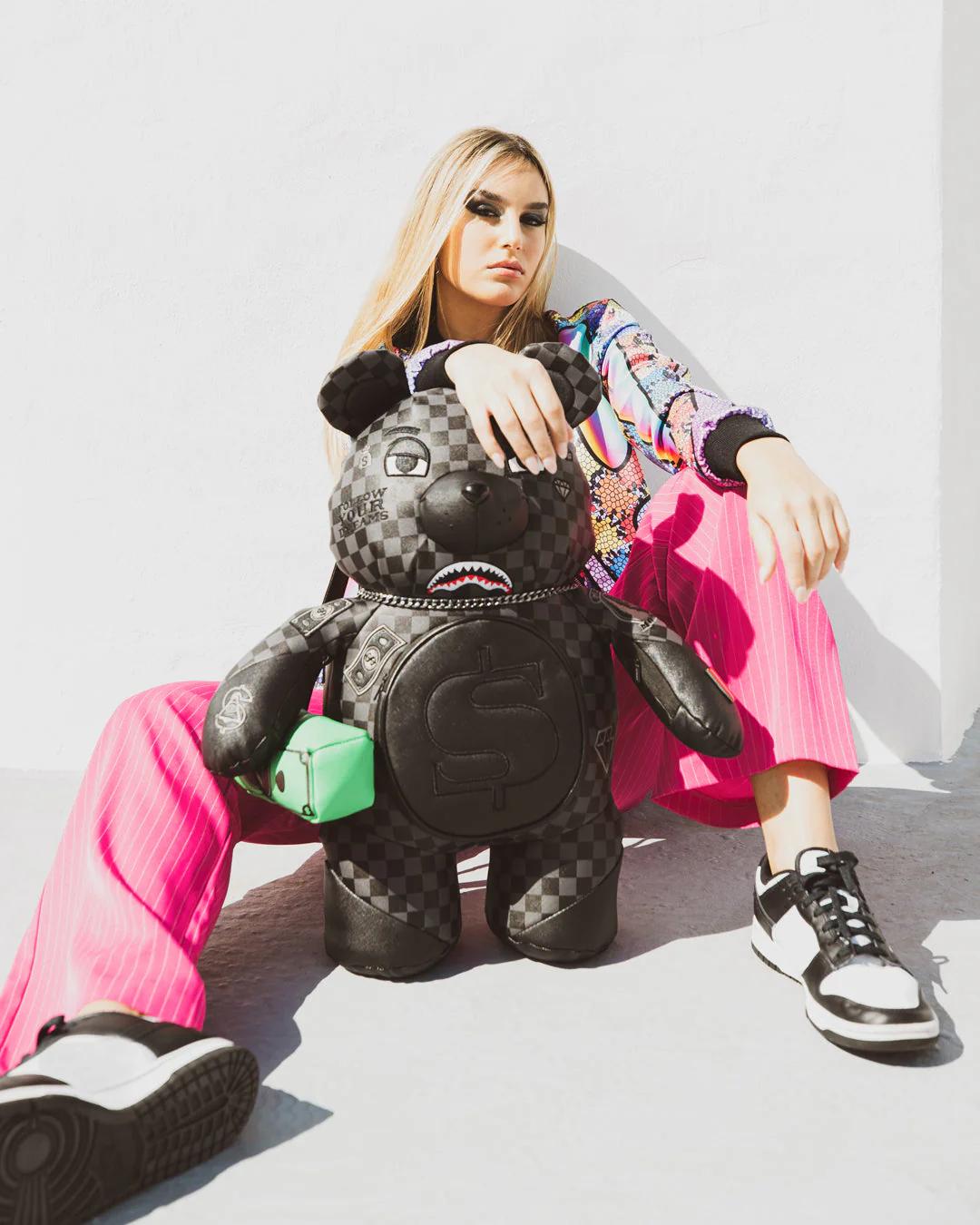 Sprayground Best Seller | HENNY AIIR TO THE THRONE MONEYBEAR TEDDYBEAR BACKPACK