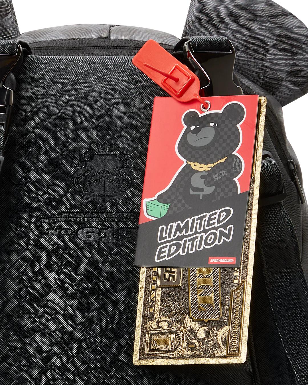 Sprayground Best Seller | HENNY AIIR TO THE THRONE MONEYBEAR TEDDYBEAR BACKPACK