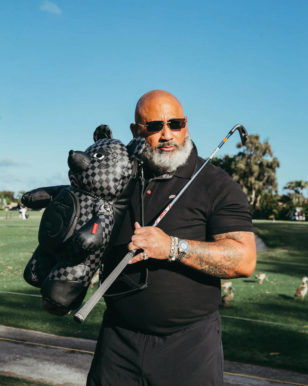 Sprayground Best Seller | HENNY AIIR TO THE THRONE MONEYBEAR TEDDYBEAR BACKPACK