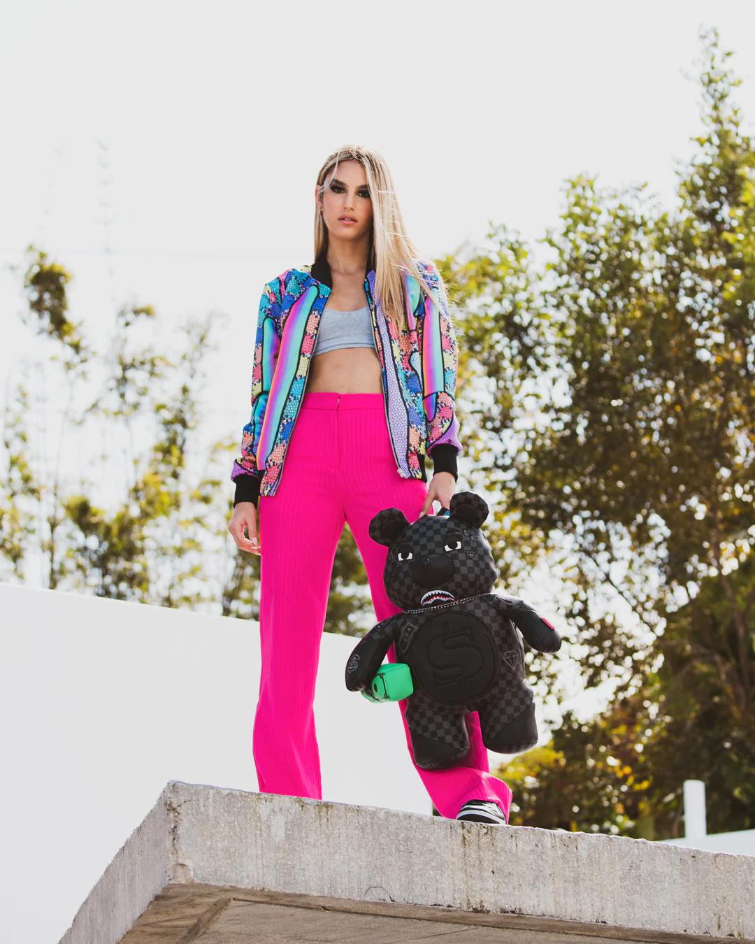 Sprayground Best Seller | HENNY AIIR TO THE THRONE MONEYBEAR TEDDYBEAR BACKPACK