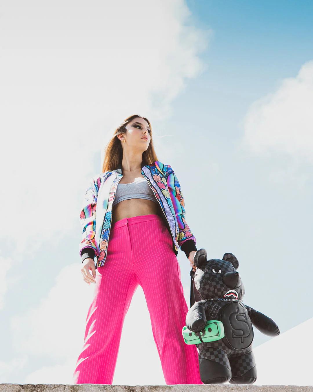 Sprayground Best Seller | HENNY AIIR TO THE THRONE MONEYBEAR TEDDYBEAR BACKPACK