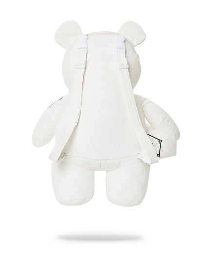 Sprayground Recommended | RIVIERA LE BLANC GOLD CHAIN MONEYBEAR TEDDYBEAR BACKPACK