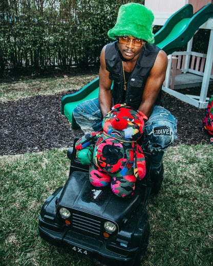 Sprayground Exclusive | CAMOBURST MONEYBEAR TEDDYBEAR BACKPACK