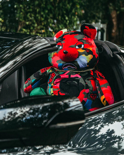 Sprayground Exclusive | CAMOBURST MONEYBEAR TEDDYBEAR BACKPACK