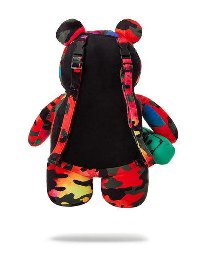 Sprayground Exclusive | CAMOBURST MONEYBEAR TEDDYBEAR BACKPACK