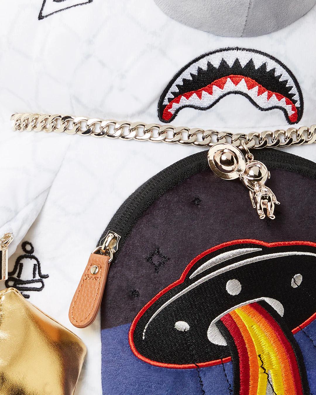 Sprayground Signature | UFO SPACED OUT MONEYBEAR TEDDYBEAR BACKPACK