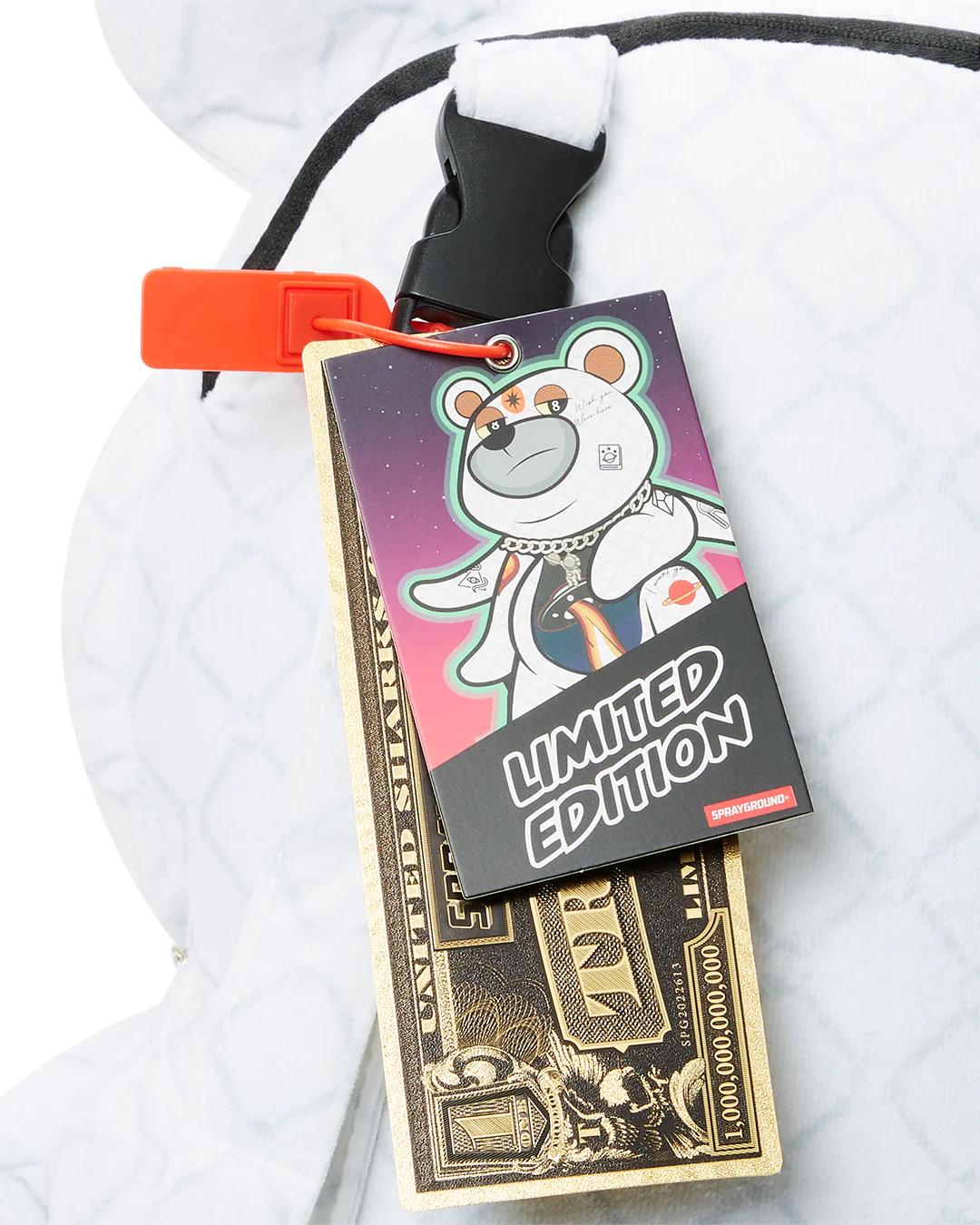 Sprayground Signature | UFO SPACED OUT MONEYBEAR TEDDYBEAR BACKPACK