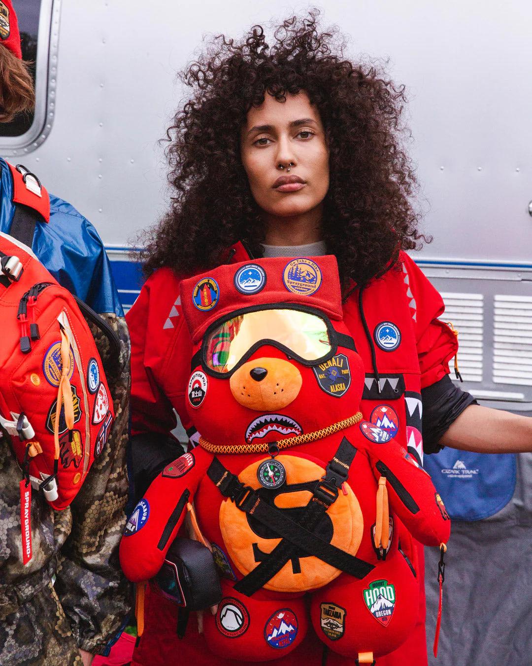 Sprayground Essential | THE GLOBAL EXPEDITION MONEYBEAR TEDDYBEAR BACKPACK