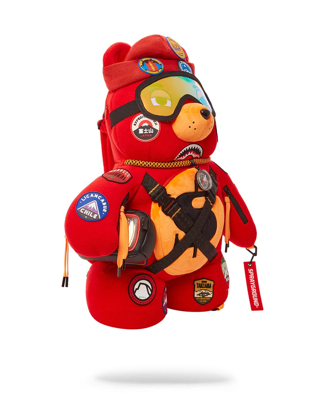 Sprayground Essential | THE GLOBAL EXPEDITION MONEYBEAR TEDDYBEAR BACKPACK