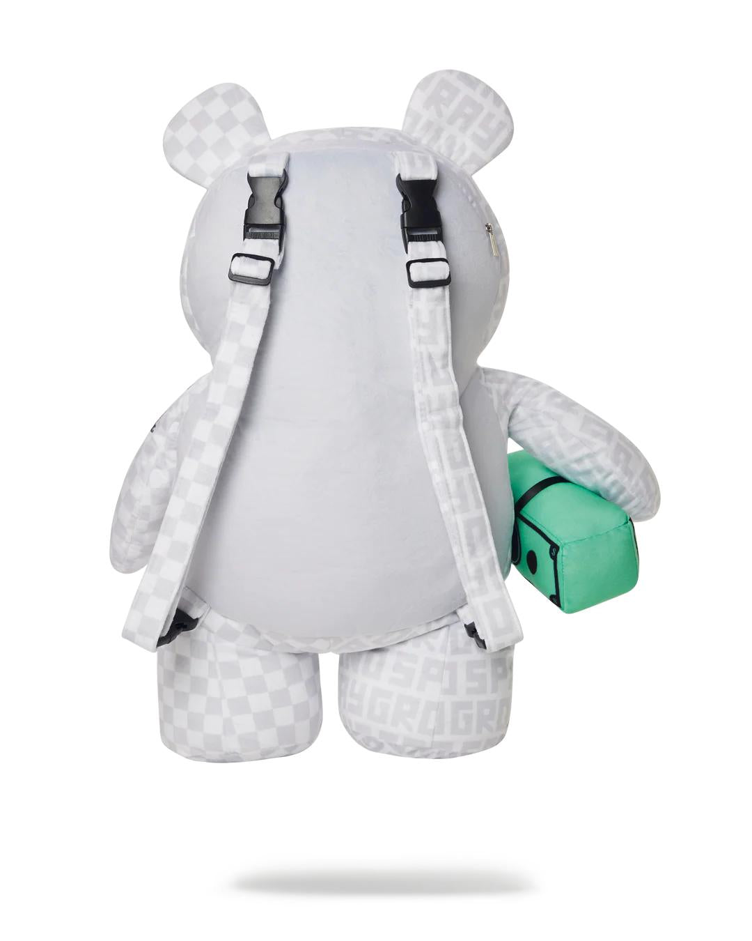Sprayground Premium | SPLIT THE CHECK (PEARL) MONEYBEAR TEDDYBEAR BACKPACK