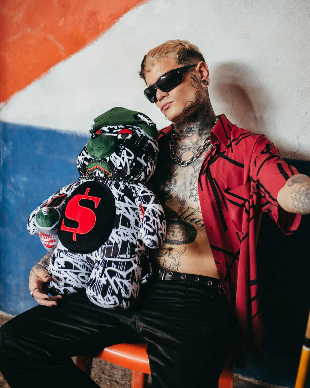 Sprayground New | NIGHT NIGHT MONEYBEAR TEDDYBEAR BACKPACK