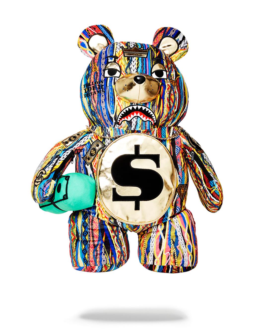 Sprayground Featured | THE GOLDEN AGE MONEYBEAR TEDDYBEAR BACKPACK