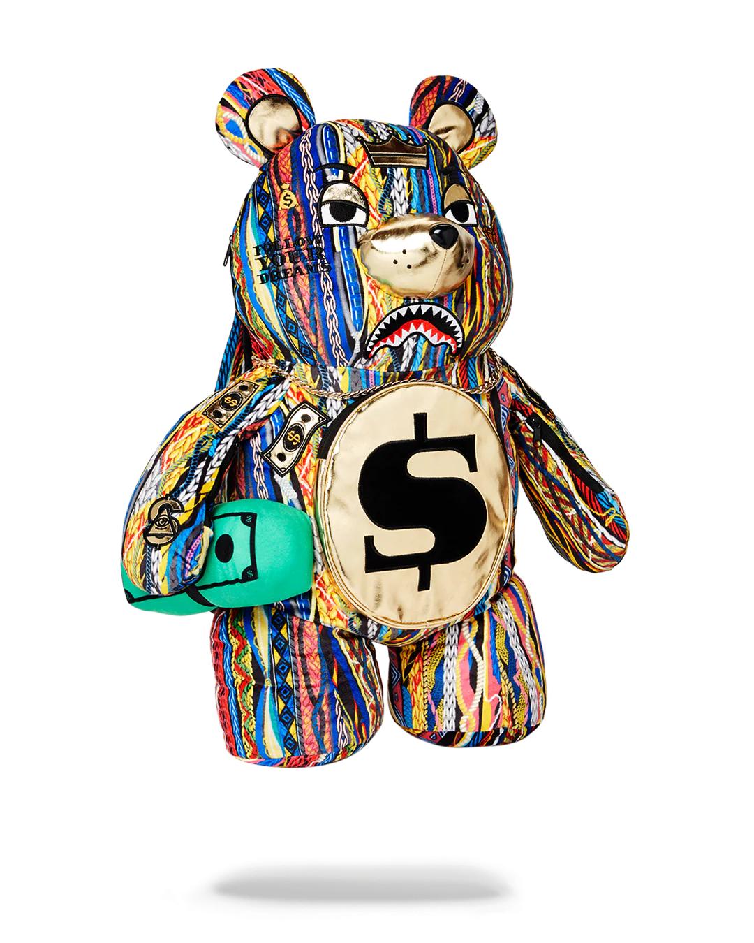 Sprayground Featured | THE GOLDEN AGE MONEYBEAR TEDDYBEAR BACKPACK