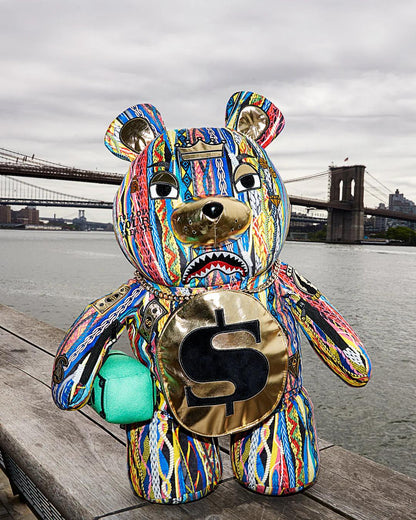 Sprayground Featured | THE GOLDEN AGE MONEYBEAR TEDDYBEAR BACKPACK