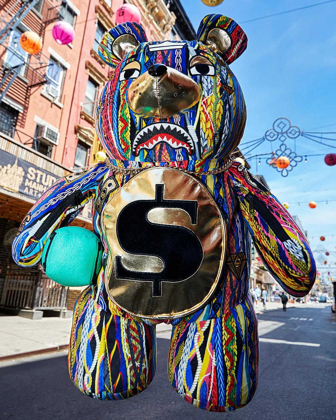 Sprayground Featured | THE GOLDEN AGE MONEYBEAR TEDDYBEAR BACKPACK