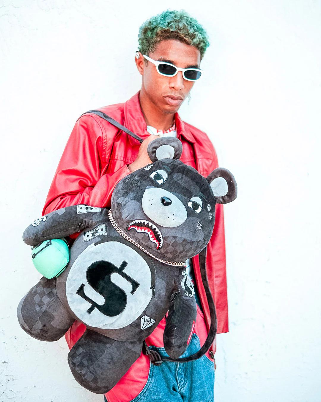 Sprayground Best Seller | 3AM NEVER SLEEP MONEYBEAR TEDDYBEAR BACKPACK