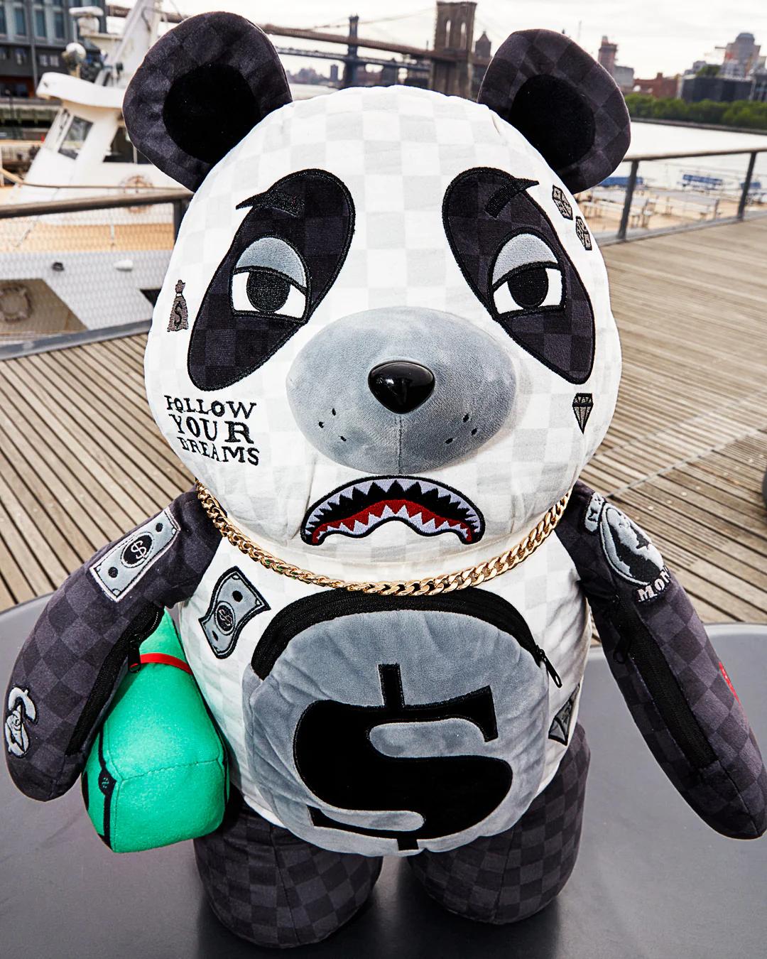 Sprayground Recommended | MONEYBEAR TEDDYBEAR BACKPACK PANDA PANDA PANDA
