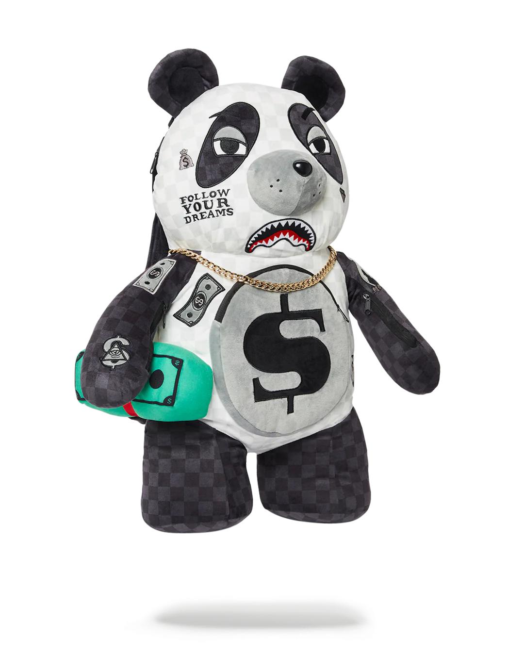 Sprayground Recommended | MONEYBEAR TEDDYBEAR BACKPACK PANDA PANDA PANDA