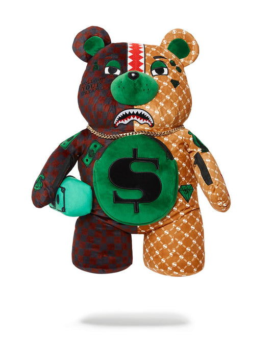 Sprayground Exclusive | MONEY BEAR TEDDYBEAR BACKPACK PARIS VS FLORENCE