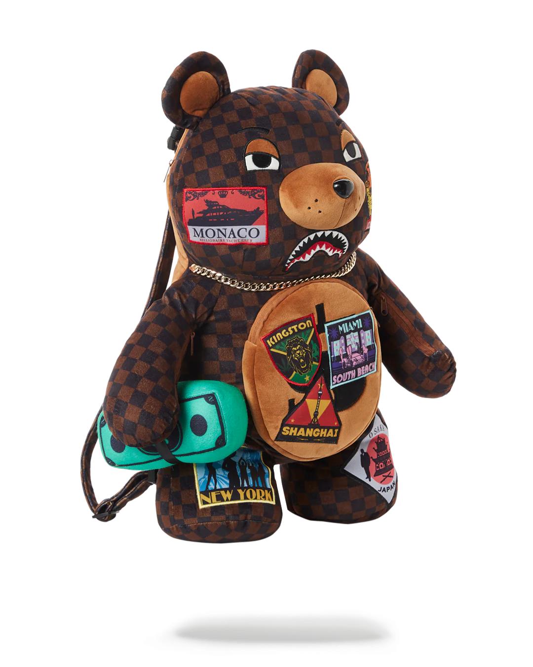 Sprayground Signature | GLOBAL MOGUL MONEYBEAR TEDDYBEAR BACKPACK