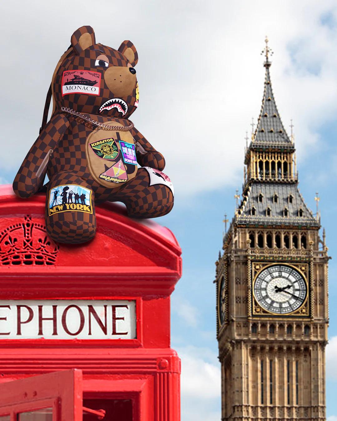 Sprayground Signature | GLOBAL MOGUL MONEYBEAR TEDDYBEAR BACKPACK