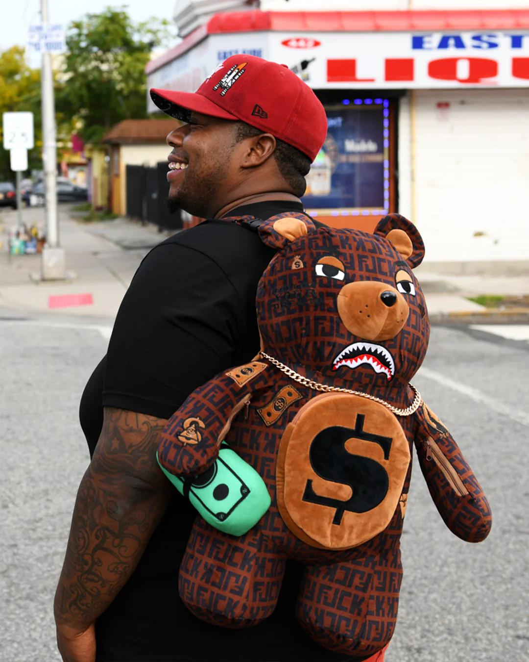 Sprayground Classic | OFFENDED MONEYBEAR TEDDYBEAR BACKPACK