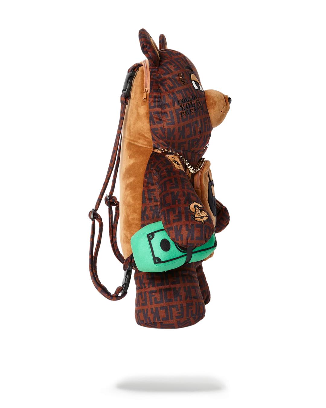 Sprayground Classic | OFFENDED MONEYBEAR TEDDYBEAR BACKPACK
